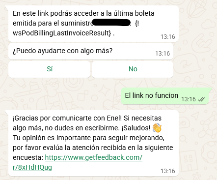 igormallea's tweet photo. @Enel_Informa_CL @RmaVargas1 El Sistema NO FUNCIONA, seguí los pasos y NO ME DIO LA COPIA DE BOLETA!!! Con lo que cobran, deberían tener Sistemas que son una Maravilla! Todos sus canales mal implementados, todas las Automatizaciones carentes de Revisión y Usabilidad!!! Reclamaré a la SEC! Se pasaron... https://t.co/kioC1Il4Pa