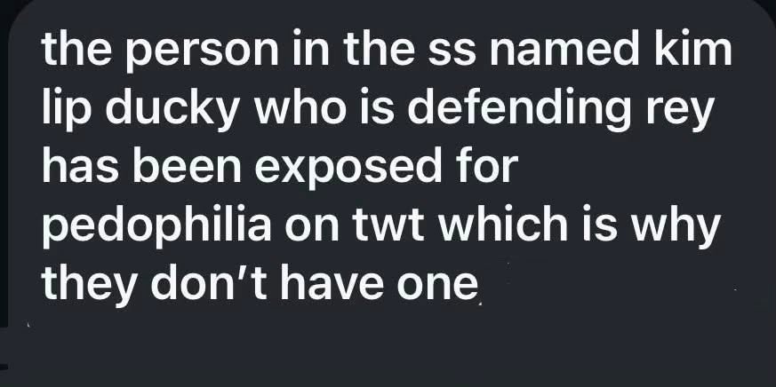 lipvvess's tweet photo. and i know she was told about the p3do thing and still allowed that person in her GOs and i know damn well she knows who kevin was before attending the event with him😭 https://t.co/4v7HPrMfzO
