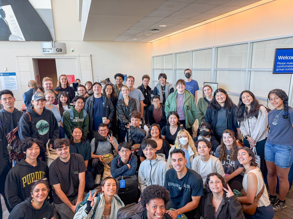 JAPANinSF's tweet photo. ✈️ Congratulations to all the @JETProgram participants flying out of SFO today! We wish you a successful start to your new lives in Japan. Safe travels, and がんばって下さい!
#JETProgram https://t.co/3W7QsLZjAi