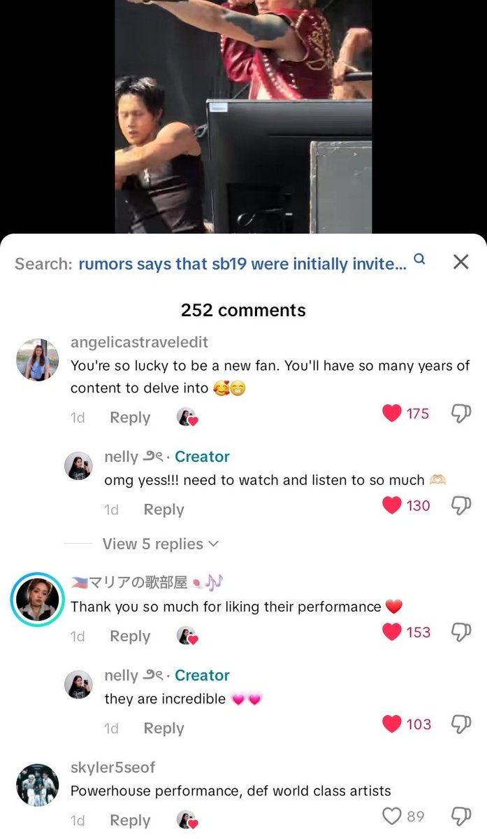 stell_hvnlyvc's tweet photo. I think this casual is becoming a fan now. She posted 3 fancam videos of SB19. She likes Ken btw and she said she will check his solo songs.

@SB19Official #SB19 #SB19atLollapalooza https://t.co/dbGvlWfKbP