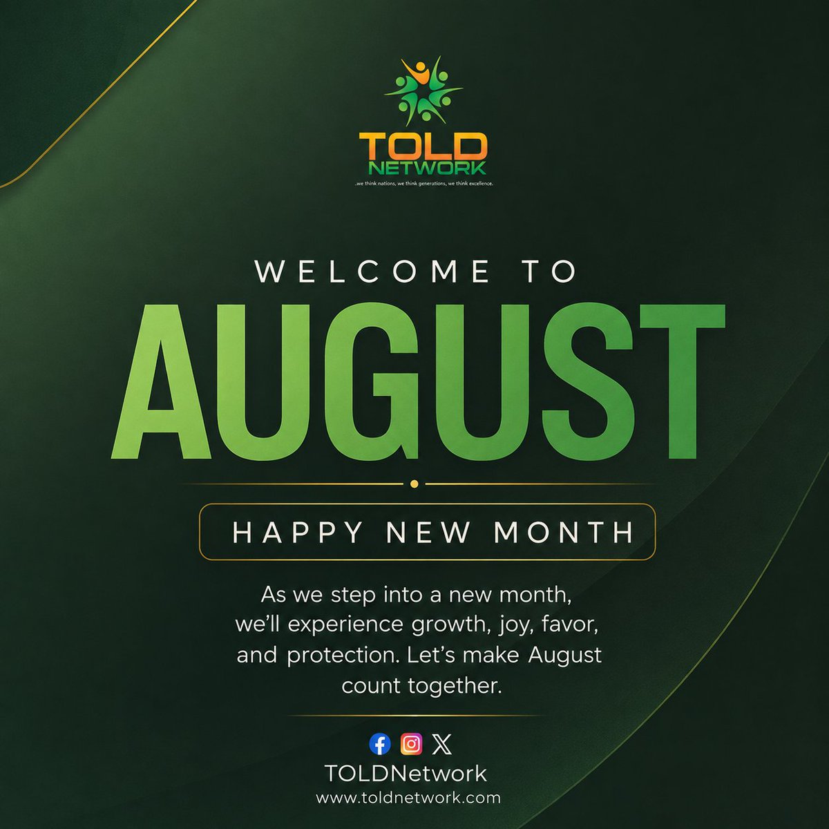 sijudavy's tweet photo. Welcome to a fresh season! 

#toldnetwork https://t.co/XVz4okrLHo