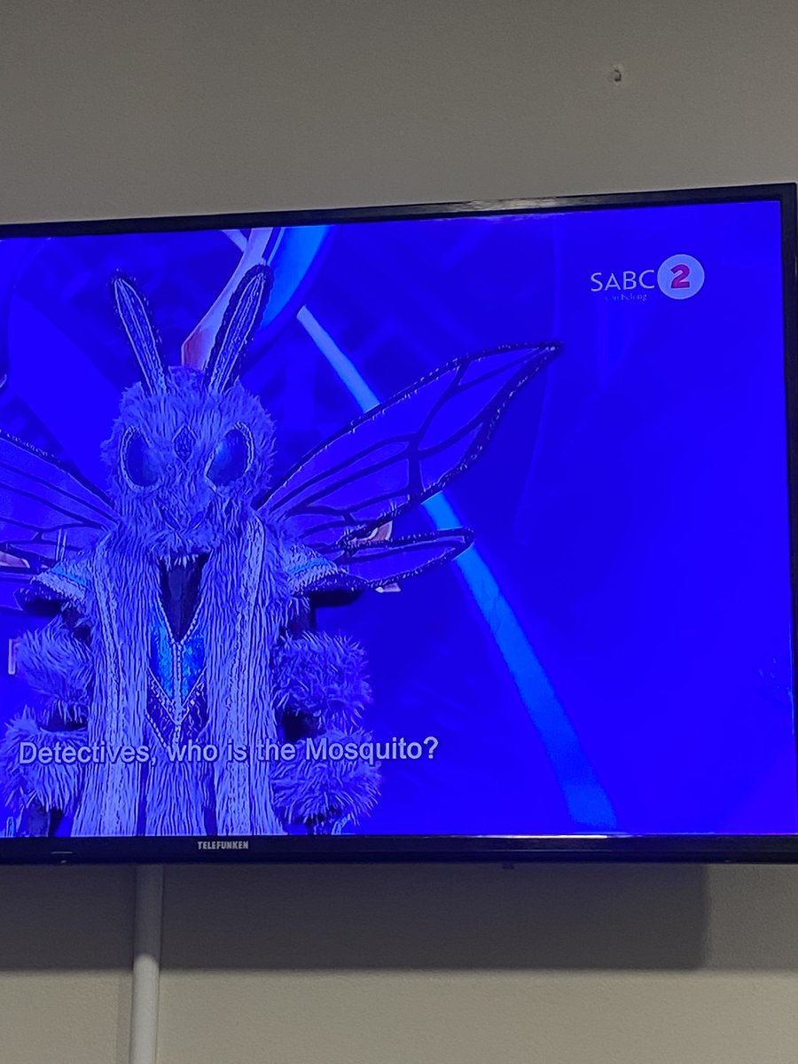 yozalolo's tweet photo. Mosquito is Robot Boi💃🏻💃🏻💃🏻 #TheMaskedSingerSA https://t.co/kij4rZ7qM0