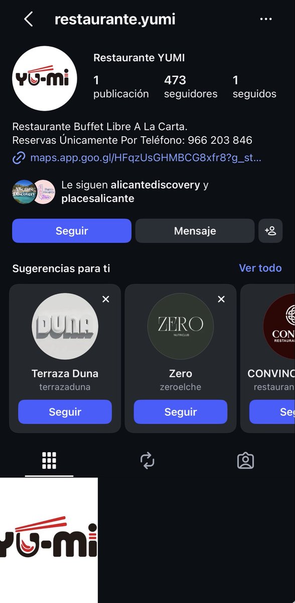 modopapaon's tweet photo. No sé cómo Yumi Sushi (Alicante) no tiene mucha más repercusión.

Hoy hemos comido allí y la experiencia ha sido de 10:

🍣 Producto de muy buena calidad.
⚡ Servicio rapidísimo, incluso con el restaurante lleno.
🏮 Un local muy cuidado y bonito.
💰 Precio más que razonable para ser fin de semana.

Hay sitios con muchísimo marketing y una experiencia normalita. Y luego están restaurantes como este, que hacen las cosas muy bien y apenas generan contenido en redes.

Si sois de Alicante o estáis de paso, merece mucho la pena probarlo.
