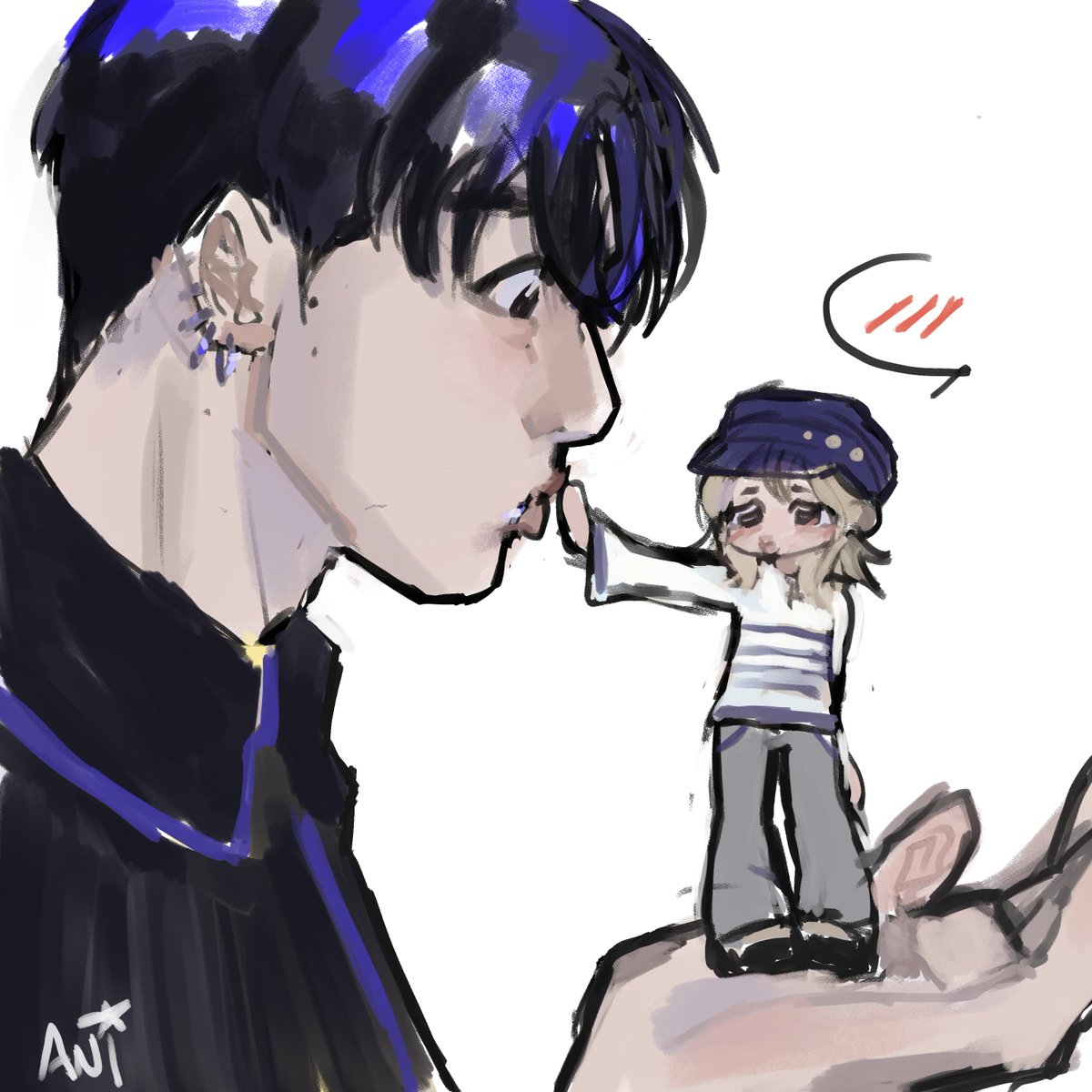 star4ani's tweet photo. Dibujito jikook >_< https://t.co/Pnf51fGewi