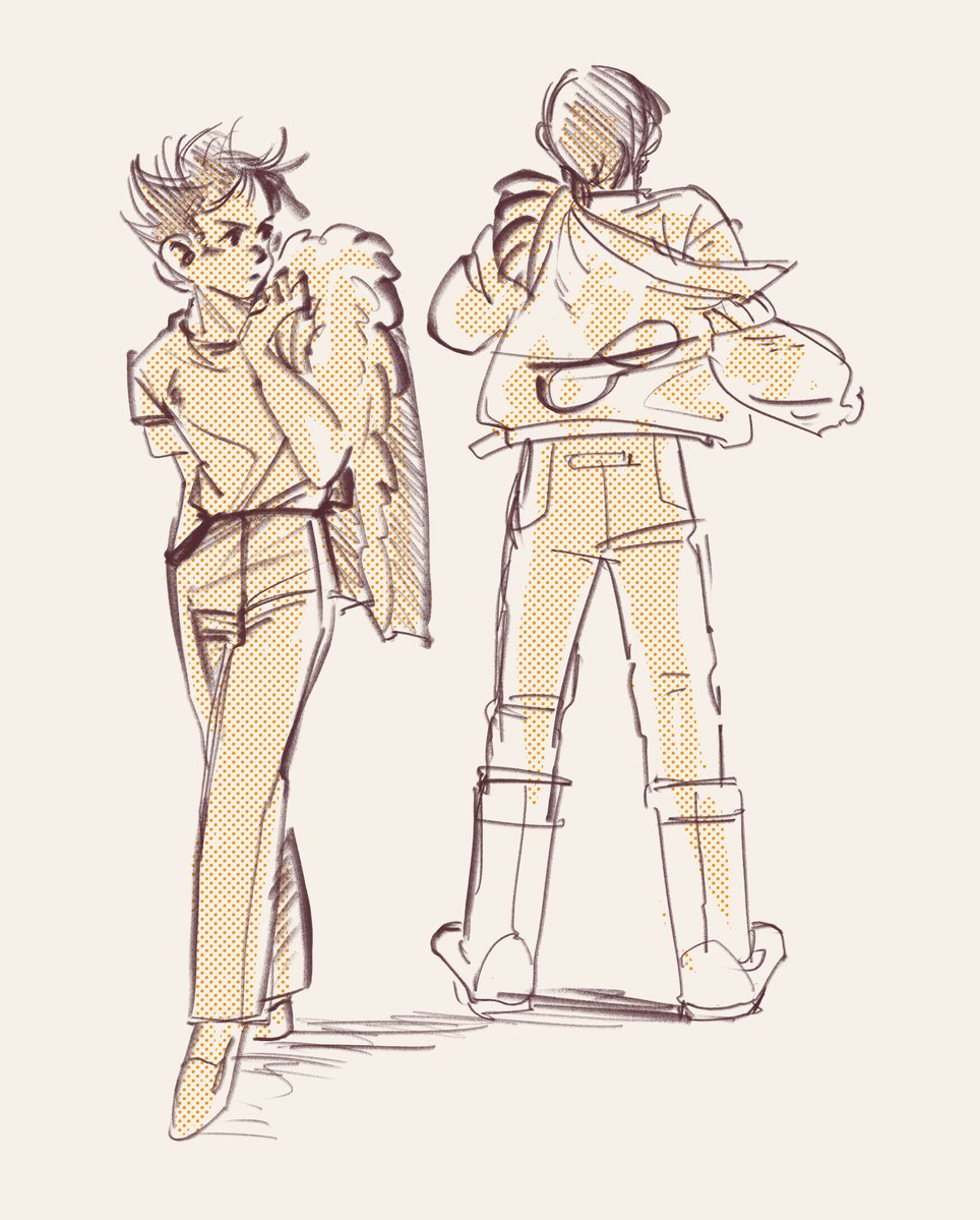 Anmonia6's tweet photo. kaneda and tetsuo, split ways https://t.co/1AiaKyZDKW