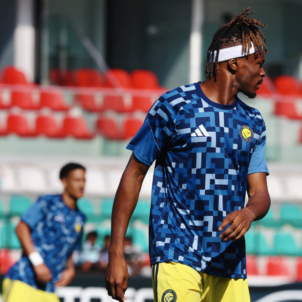 Jaflz's tweet photo. 🔥🥶
طقم الإحماء الجديد لفريق  النصر ✨

 #النصر_استريلا 🇵🇹 https://t.co/Tmw4Hy9HU3