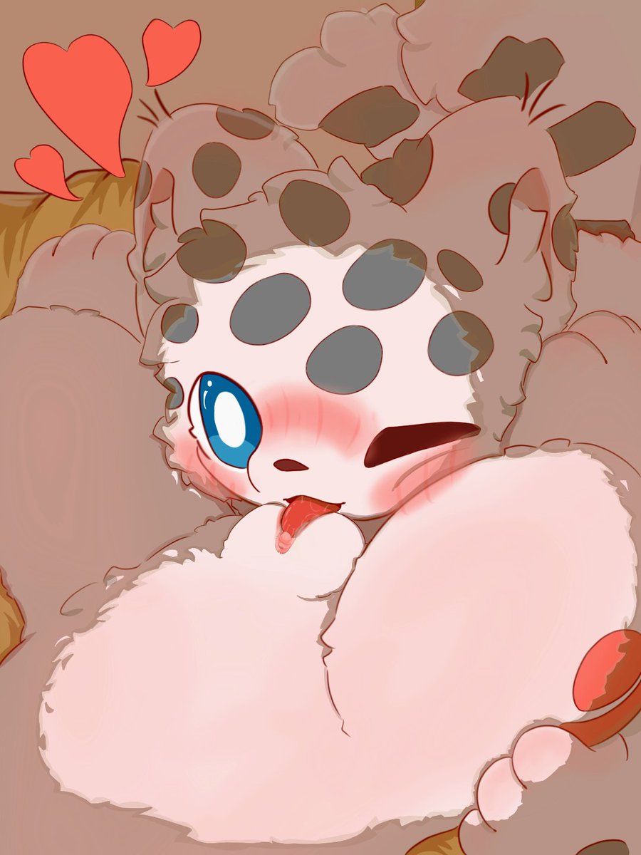 hua_juan12974's tweet photo. 核桃正在帮助福仔“舔毛”#有兽焉 #furry #fabulousbeast #Youshouyan https://t.co/bTDntMfLWY