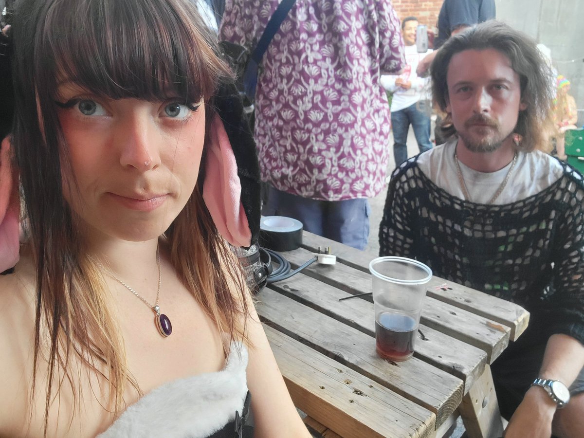 captain_lentil's tweet photo. trying to be the hottest tranny at the breakcore event https://t.co/2BaKUwZxTi
