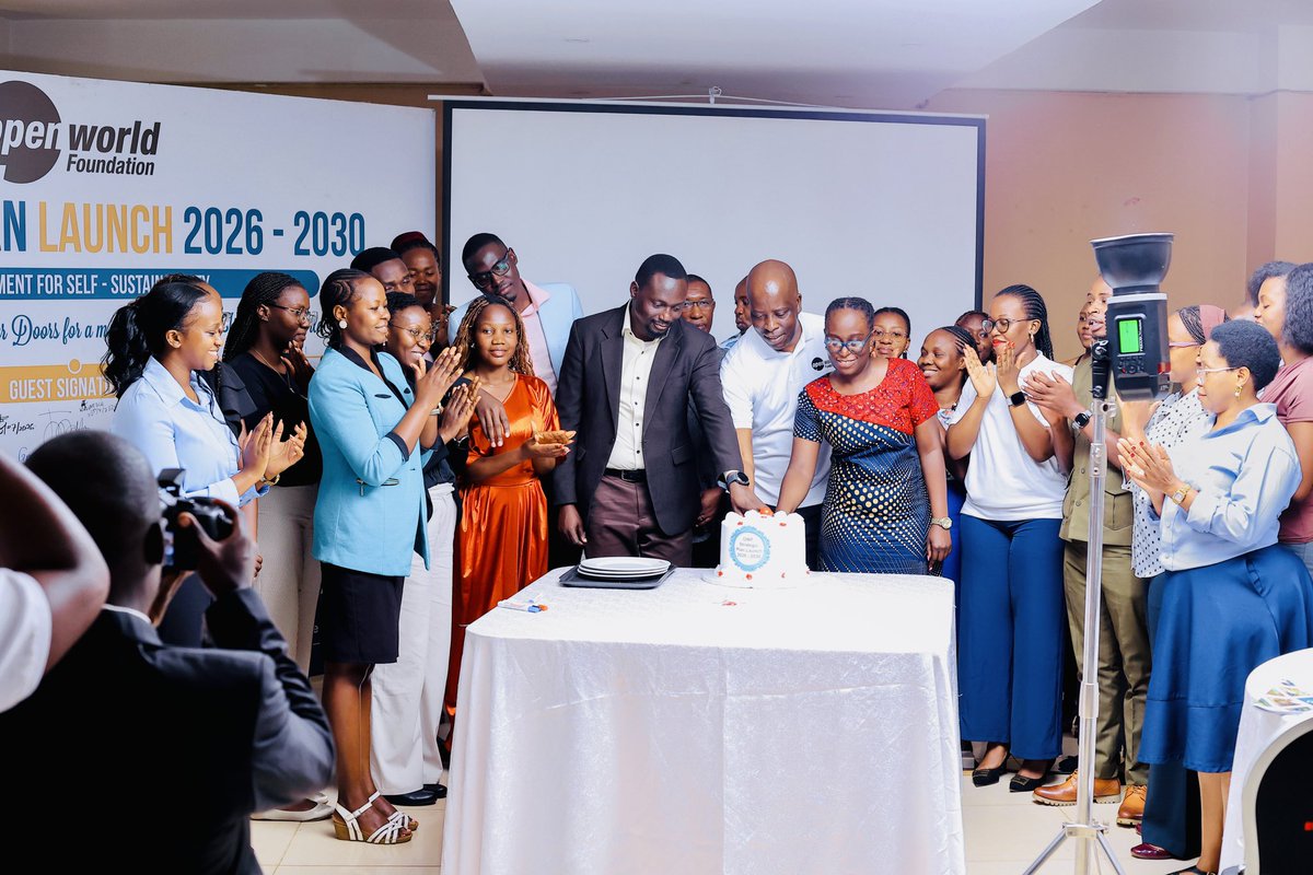 AWYAD_UG's tweet photo. We joined @OpenWorldF for the official launch of the OWF Strategic Plan 2026-2030 held at Eureka Place Hotel.  

This strategic roadmap will guide the organization’s programming, partnerships, resource mobilization, governance, and accountability for the next 5 years.

We commend OWF for this bold vision and clear direction. We wish the entire team the very best as they work toward greater impact.

We remain committed to walking the #RoadTo2030 together and #OpeningWorldsTogether for the communities we serve.

#OWFStrategicPlanLaunch 

#AWYADAT10