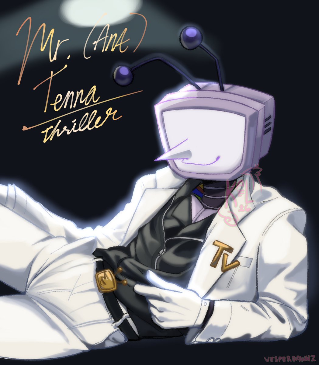 vesperdawnz's tweet photo. Thriller 🫣
#Tenna #Deltarune https://t.co/AEQjBnwxEw
