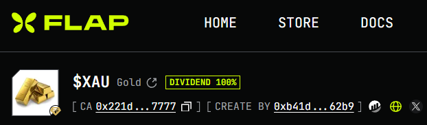 GoldXAUBSC's tweet photo. 100% dividends... hold for gold https://t.co/xaoTWwtDhD