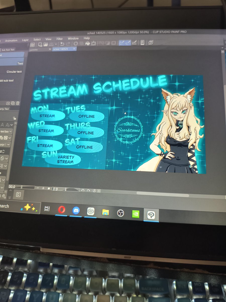 Scarlitoons's tweet photo. I would love to share my art on a safe platform! There are so many spam going around on fiiver and twitter alike that it's really hard for me to get commissioned and to share my art, I make simple and cheap twitch packages, phone backgrounds (both for Android and iPhone) logo's* and more