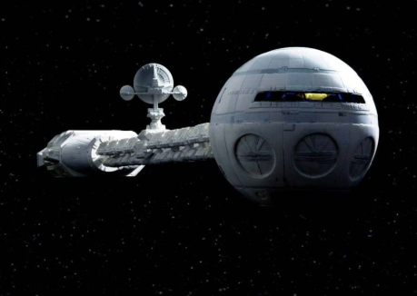 MManjarin's tweet photo. @EHuanglu Ok, but the final ship should have been the USS Discovery heading for Jupiter (or Saturn, depending on whether we're going by the book or the movie). https://t.co/NpxKN8zX5J