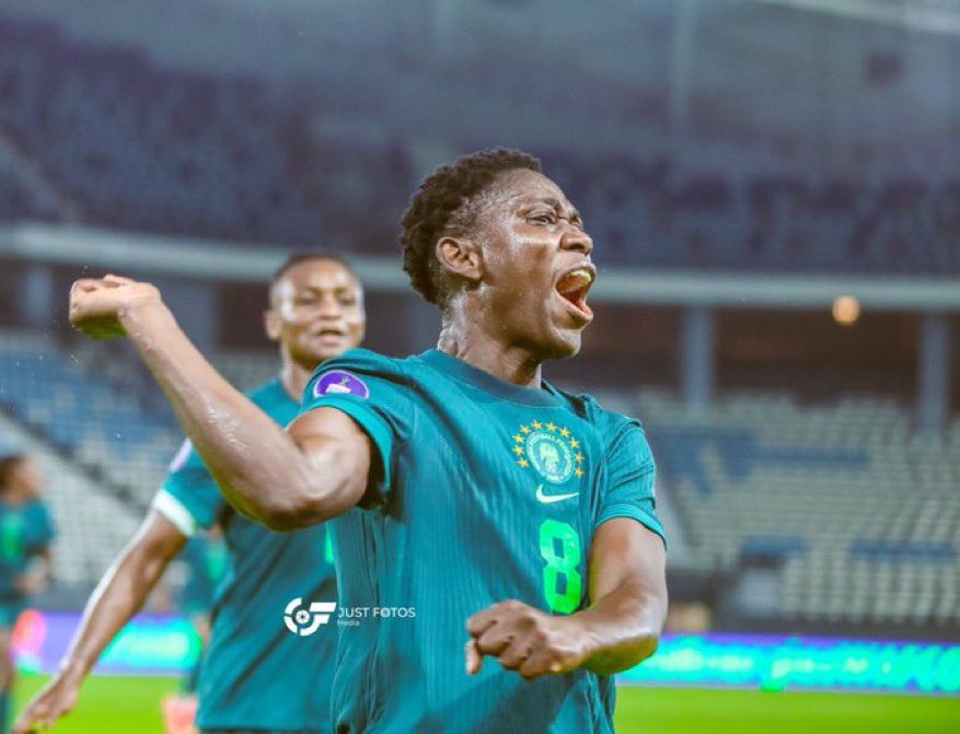 Surdik22's tweet photo. The GOAT of AFRICA WOMEN FOOTBALL. Asisat oshoala Asisat Oshoala  (O.O.N) has done it again

#cafwomenfootball⚽️ #totalenergiescafwomen2026 #football4everyone  #asisat #oshoala https://t.co/pGZWX82sWT