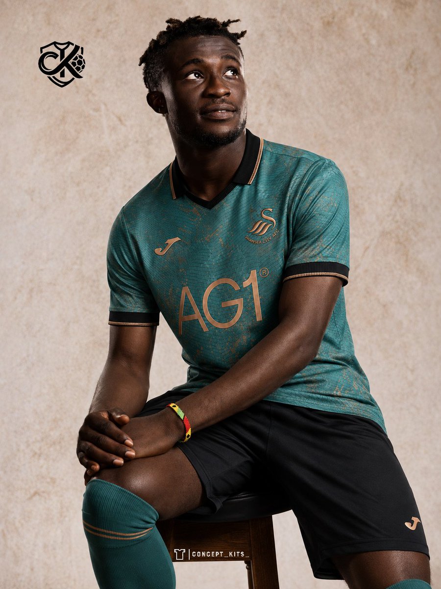 concept_kits_'s tweet photo. Continuing the copper theme from the home shirt, my @SwansOfficial concept away kit. #Swans #SwanseaCity #SCFC #JackArmy #SwanseaCityFC #SwanseaCityAFC #TheSwans #TheJacks #SwansFans #SwanseaCityFans #SwansNews #SwanseaCityNews #SwansTransfers #SwansTransfer #Swansea #YJB https://t.co/gBqfDc4n5u