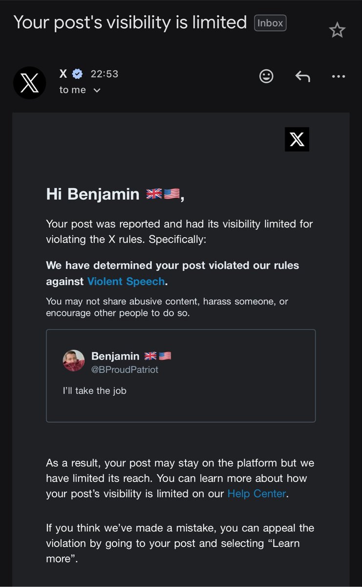 BProudPatriot's tweet photo. wtf bro @elonmusk limited its reach after 987,000 views. https://t.co/WGxD9LKDsm
