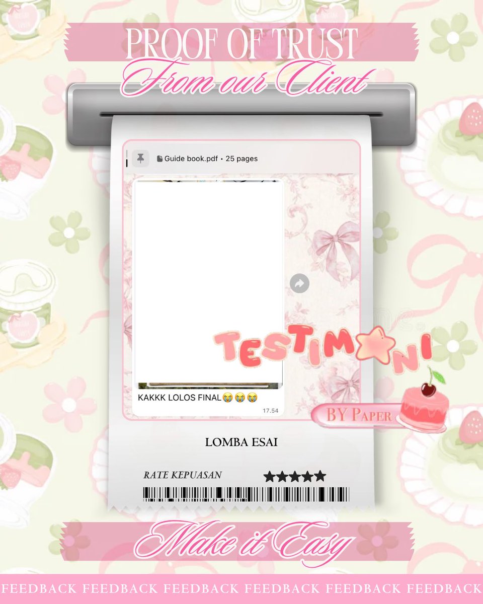 crushkarina33's tweet photo. Selamat buat yang masuk final🤩 dipersiapkan dengan matang PPT dan presentasinya, buat yg udh juara selamaaattt yaaa kawan paper😘😘😘 ikut happy dengan achievement kalian! Makasih juga untuk yg order lain-lain mulai dari esai beasiswa, poster, desain ppt, dll🥰🥰🥰 https://t.co/2cBZ28nKTB