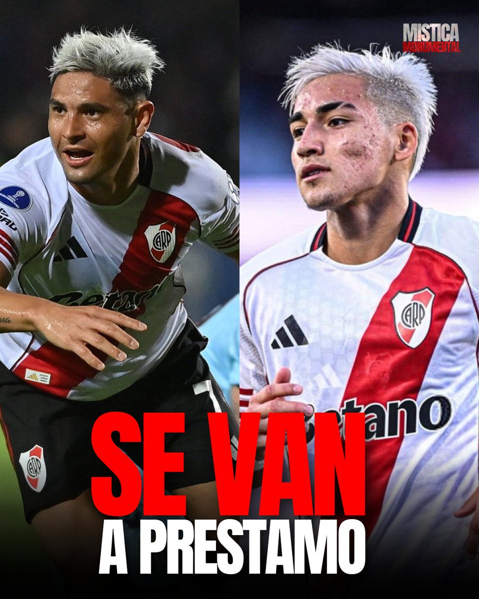 misticamonu's tweet photo. CASOS RESUELTOS 

Ian Subiabre y Maxi Salas dejan River para sumarse a Tigre 🐯 y a Independiente Rivadavia 🔵

➡️ El juvenil llega al conjunto de victoria a través de un préstamo de 18 meses 

➡️  Salas será por un 1️⃣ año y sin opción, la lepra se hará cargo 100% del contrato https://t.co/SwRXWDdl3B