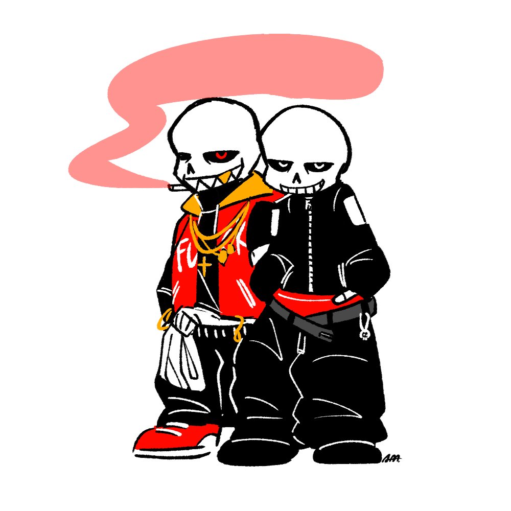 AndersMar520's tweet photo. #kustard #undertale #underfell #fellsans #sans #芥末番茄 
❤️Some kustard💙 https://t.co/l2r9dBtARH