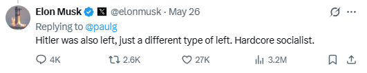 Vintyg__'s tweet photo. @NunoFaroNF @seethroughit2 Elon is the dumbest "genius" ever. https://t.co/GNVesyHe2m
