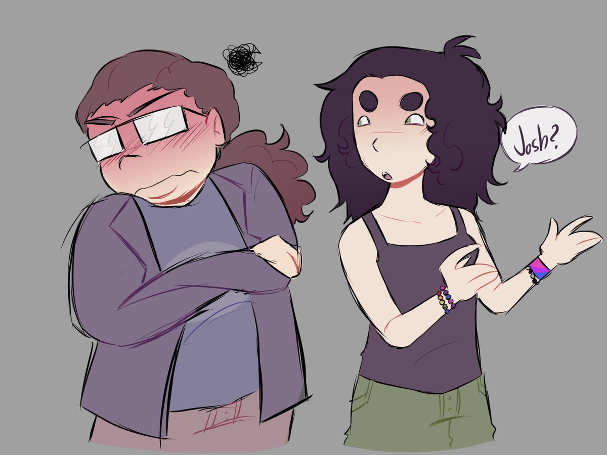TECShipsDaily's tweet photo. DAY 4 ( TUMBLR REQUEST ) 

Josh x Alex / Joslex 
( oc x canon ) 

#theeltingvilleclub #theeltingvilleclubfanart https://t.co/ezLxtKSOOA