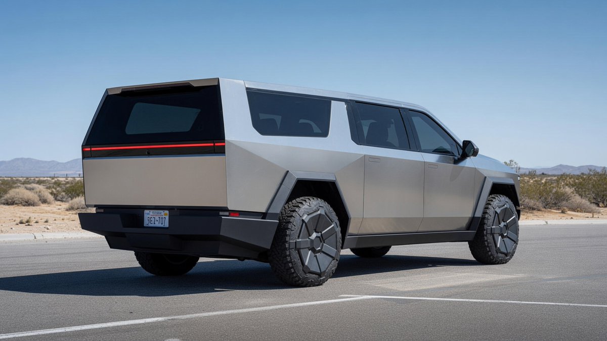 EZebroni's tweet photo. Everyone loves to hate on the CyberSUV concept.

This is the one vehicle that would change Tesla.

The Model S and X are gone. The Cybertruck is in.

It’s time to create a full-size SUV using the Cybertruck platform.

This is what we want, @elonmusk! https://t.co/HcTllzJNLx