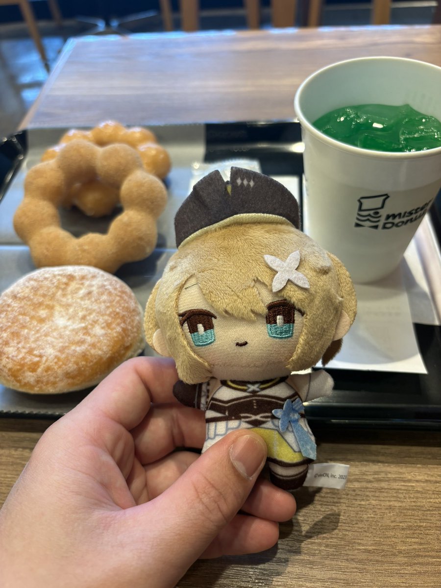 shi__ma52's tweet photo. ミスドで朝ごはん https://t.co/A6pzf2GGGc