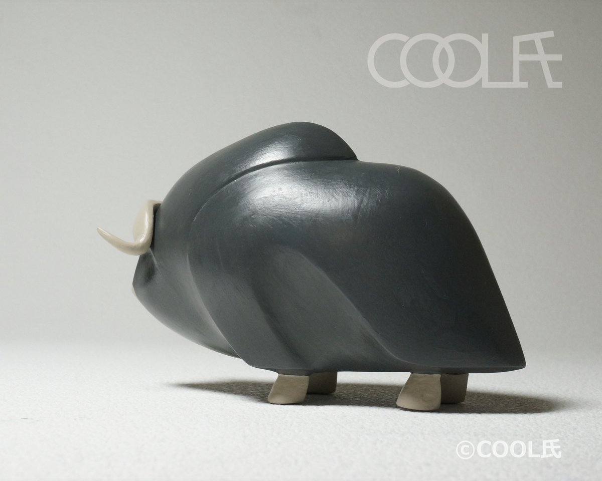 小さな動物のオブジェ「Mini Animal Object」シリーズ 「Musk Ox