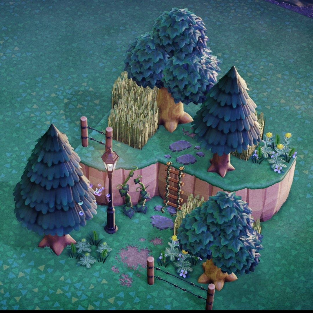 🌲👣🌳 #あつ森 #あつまれどうぶつの森 #ACNH #AnimalCrossing #55