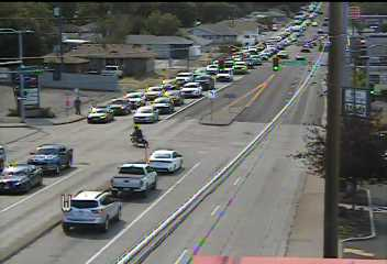FloridaTropics1's tweet photo. Traffic cameras on the west side of Spokane show evacuees leaving the area. https://t.co/5Cce2sNkso