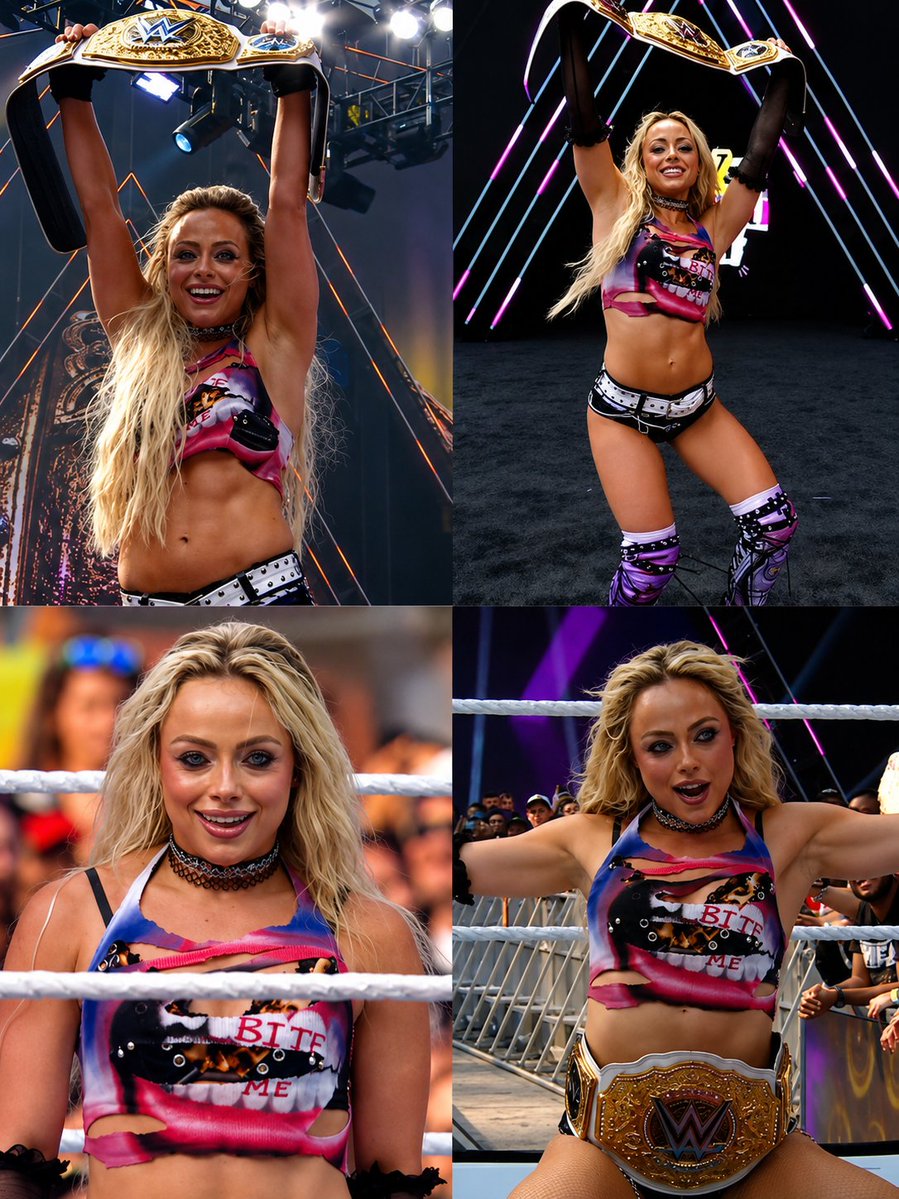 dailyWrestling0's tweet photo. Liv Morgan 👑✨ 
#Summerslam https://t.co/dCmmH3eYZc