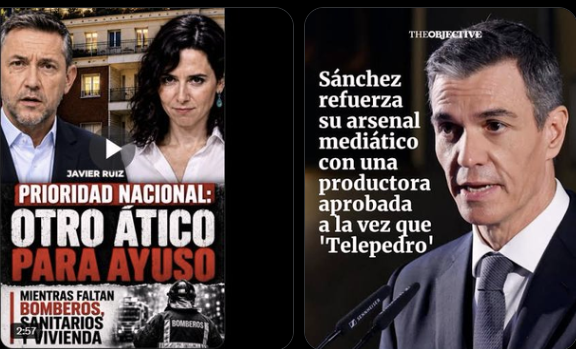 socialismoolib1's tweet photo. 🇪🇸#ESPAÑA #USA #UE

#Noticias

🔫01/08/2026 DESINFORMACIÓN #BULOS, #FAKENEWs #TELEBASURA de IZQUIERDAS #TELESANCHEZ

AGITADORES de ODIO

#RTVE #MALASLENGUASN LASEXTA XPLICA #SABADOCLAVE246 #XPLICACOLAPSADOS

TAPAN OKUPACIÓN de 70.000 #MARROQUIES de #CEUTA con ATICO de @IDIAZAYUSO https://t.co/FxWmOjb4SO