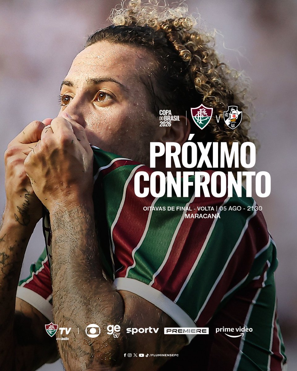 FluminenseFC's tweet photo. QUARTA-FEIRA! PRA BUSCAR A VAGA! JUNTOS! 

GARANTA O SEU INGRESSO EM https://t.co/nLLmRBao2k! https://t.co/3yuZCYbuAp