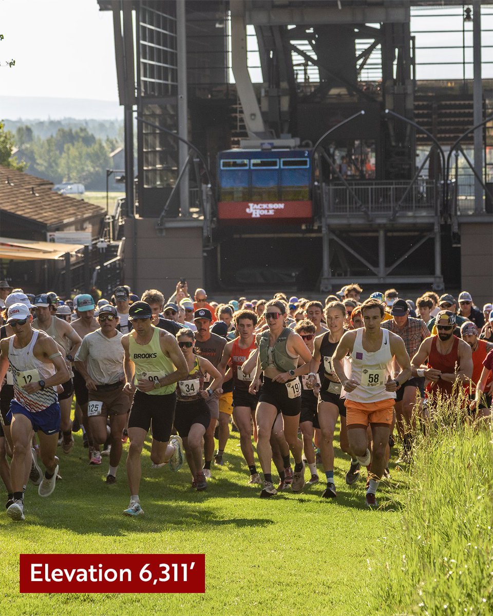jhski's tweet photo. The 14th annual Rendezvous Mountain Hill Climb has been completed by over 200 racers 🙌

Hats off to everyone who competed today, racing a grueling 6.1 miles and 4,139 vertical feet. https://t.co/7Tw5Ksk7H7