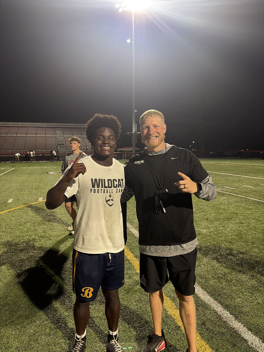 CaydenThom27's tweet photo. Thank you to @CWUFB for an awesome camp today! I really appreciate @SamKing10 for the invite and the entire coaching staff for the opportunity.

It was great learning from @StinnToWin and @Coach_Power, competing with a great group, and getting to meet some awesome players on the team. Thank you all for making it a great experience!
#AGTG