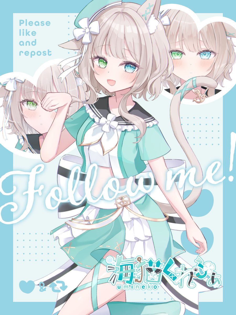 clefafafa's tweet photo. #8月のVTuberフォロー祭り
デビューしたての半セルフ受肉VTuber、海猫くれふぁにゃ◜ ٍٛ  .  ̫ . ٛ ٍ ◝♪
活動の熱量だけは負けませんっ.ᐟ.ᐟ

🫧雑談・視聴者さんを巻込む企画が大好き♪
🩵週7⤴︎配信！？
🫧 プロイラストレーター兼VTuberを目指して.ᐟ.ᐟ

今なら認知度◎👌🏻
そこの君も推してかにゃい？？|•͈ ·̫ •͈ ^)