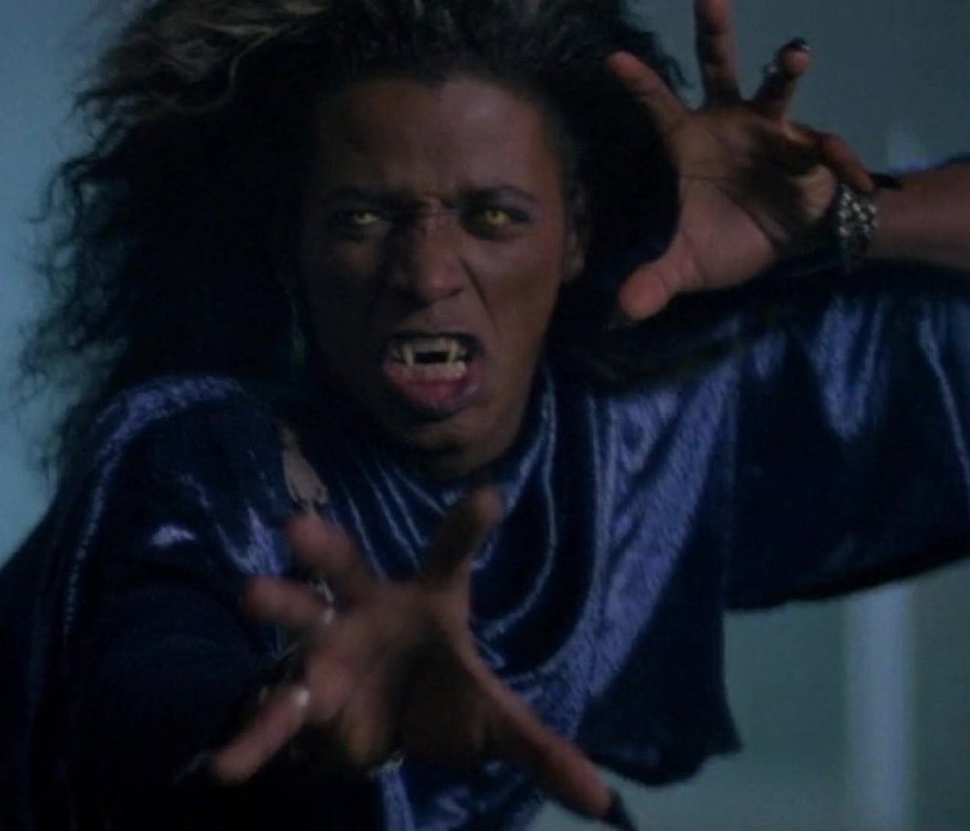 wondermann5's tweet photo. When y’all talk about Black vampires and you leave out Belle from Fright Night II… I can’t take you seriously https://t.co/8NPlkHoGYE