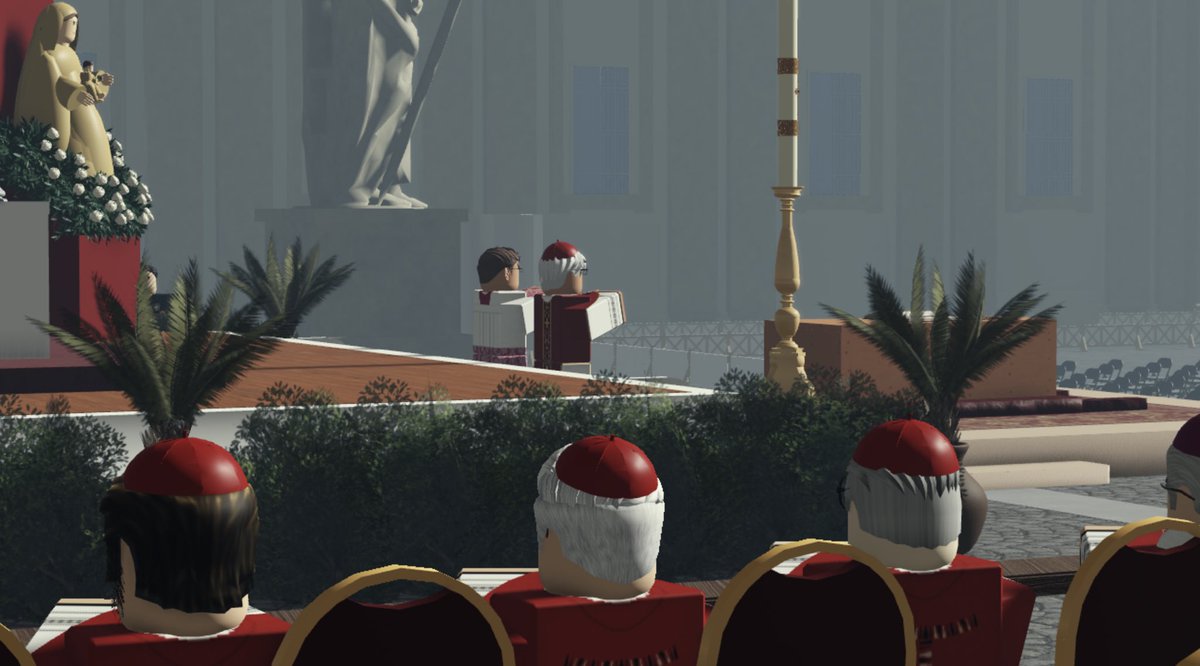 OssRomanoRBX's tweet photo. Earlier today, Pope Gregory’s Funeral Mass took place in St. Peter’s Square https://t.co/W60AhMMq1I
