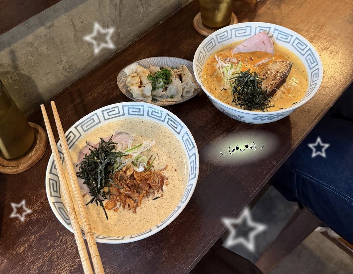 cakecakemon's tweet photo. 📍Gojiro ramen ต้องให้เลยจริง คือแซ่บนัวคักพี่ ไปกรุงเทพรอบหน้าต้องไปจัดอีกแน่นอน คือวางช้อนไม่ลงจัด (🍜)🥟🗯️* https://t.co/yzb6enLp9U