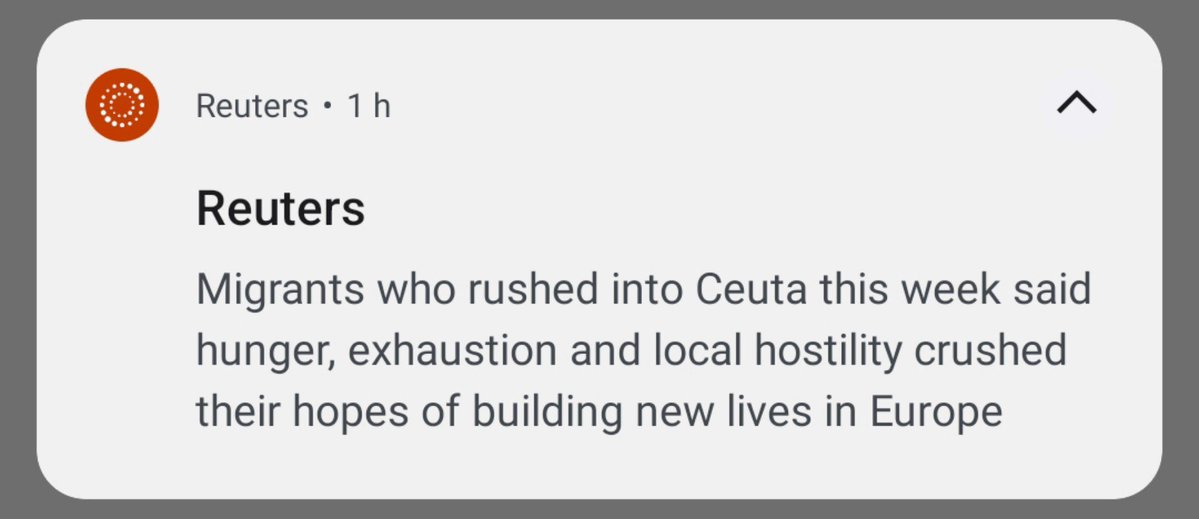 pneumaurano's tweet photo. What? 😳 ...this is insane! Exhaustion???
Hostility??? #Ceutíes #Ceuta #Spain #España #Marruecos @Reuters ...to whom are you working for? https://t.co/qpwyZkcEIP