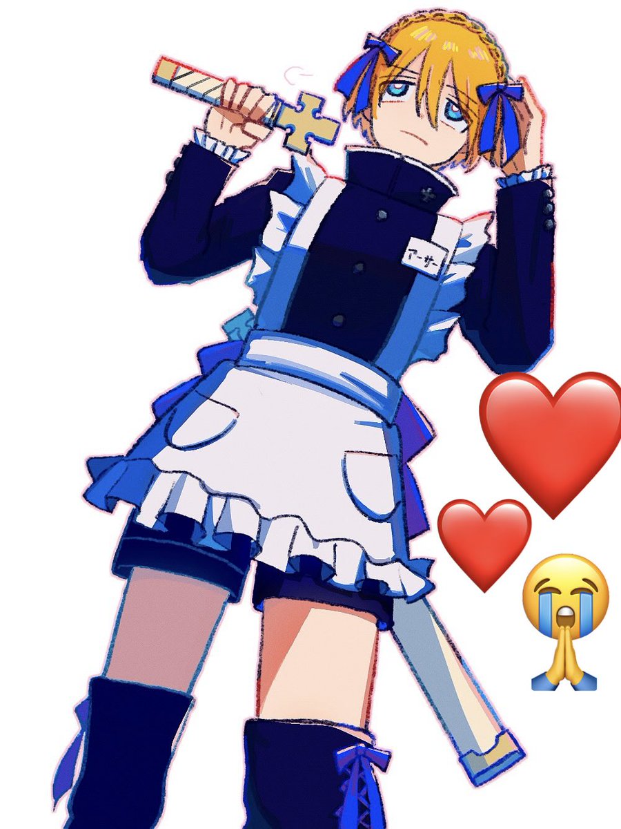 kodo_pulse's tweet photo. ﾊｧ⋯ﾊｧ⋯見て⋯これ見て⋯もぎとうさんが塗ってくださったメイドｷｼｵｰを見てください‼️‼️
ﾝｶﾞﾜｲｲ‼️美しい‼️同じ線画とは思えない‼️もぎとう大先生ありがとうございます‼️😭🙏✨ https://t.co/xPbrApzuAp