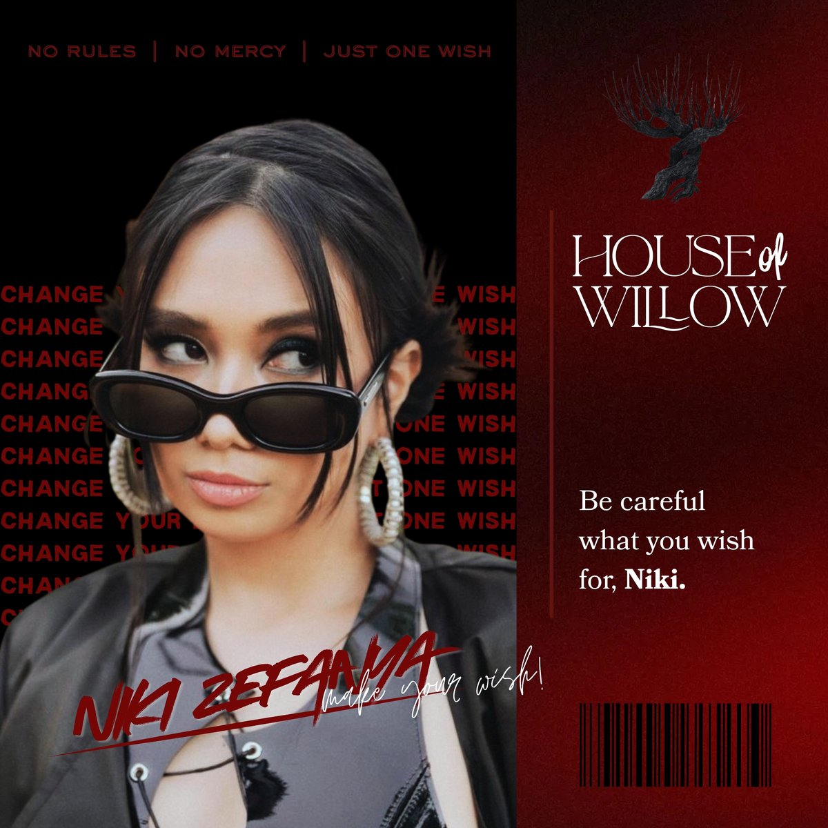 biarbearbare's tweet photo. Wishes are granted. Greed is never satisfied. Every wish leaves another debt upon your soul. Don't let the House of Willow keep you, 'cause i'm lost but not in you, zefanya' has left. https://t.co/nUoRRpKZIG