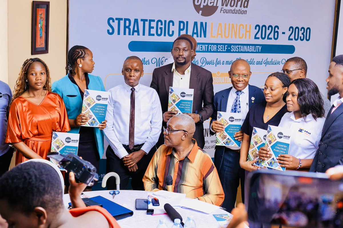 DoreenNalumans1's tweet photo. Today I stood with @OpenWorldF as they launched their Strategic Plan 2026-2030.
Clear vision. Strong partnerships. Greater impact ahead.
So proud of this moment. Here’s to #OpeningWorldsTogether and the #RoadTo2030!
#OWFStrategicPlanLaunch https://t.co/Pl4LbEPHDr