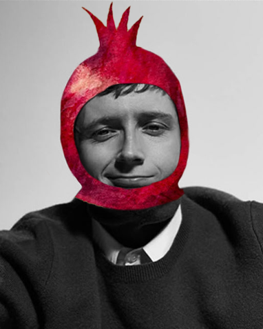 pom_molasses's tweet photo. new pfp cause I love pomegranates and this bb boy <3 https://t.co/mBEyJrhHup
