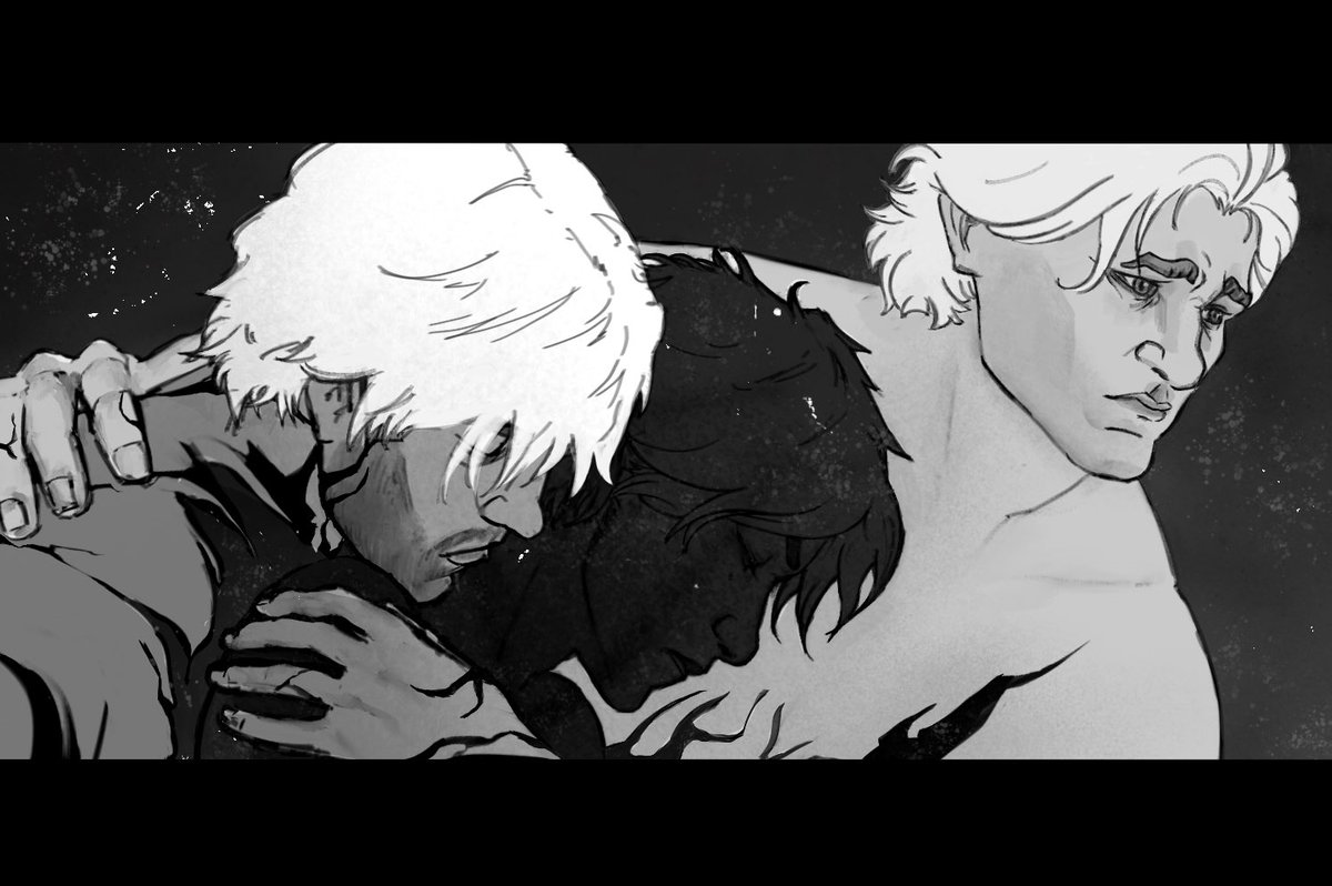HestiaCielReme's tweet photo. ~ Cait had watched Jayce die a hundred deaths in the seven months since they'd been taken. ~

#jayvik fic : [ You here, with me. ]

https://t.co/XZcoXOzBcI

#vander #arcane #jaycetalis #viktorarcane #YHWM #TAON #viktorarcane #arcanefanart #arcanefanfic #fanfic https://t.co/KrGEz0Rj2s