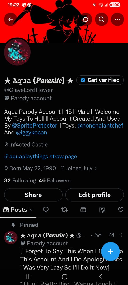 GlaveLordFlower's tweet photo. //well...I've updated the bio bcs you all want this aqua to be smarter so here you go 👍 https://t.co/YApk8wHibn