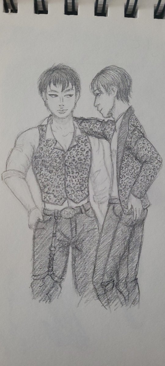 Endonystic's tweet photo. In my defense I've been wanting to draw them for a while, troublemaker just gave me the motivation https://t.co/VprEHuB2jf