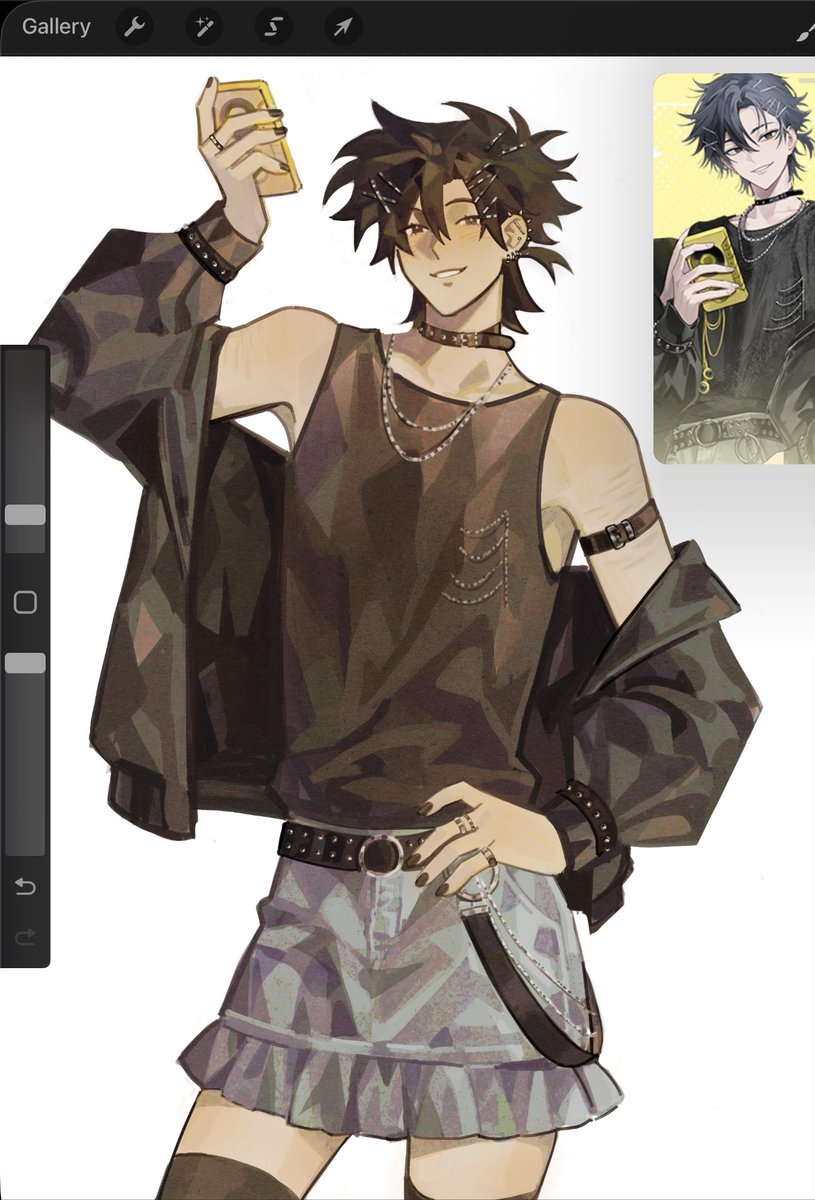 cxslegs's tweet photo. that new cxs art but in a skirt https://t.co/OjH1n5PzIb