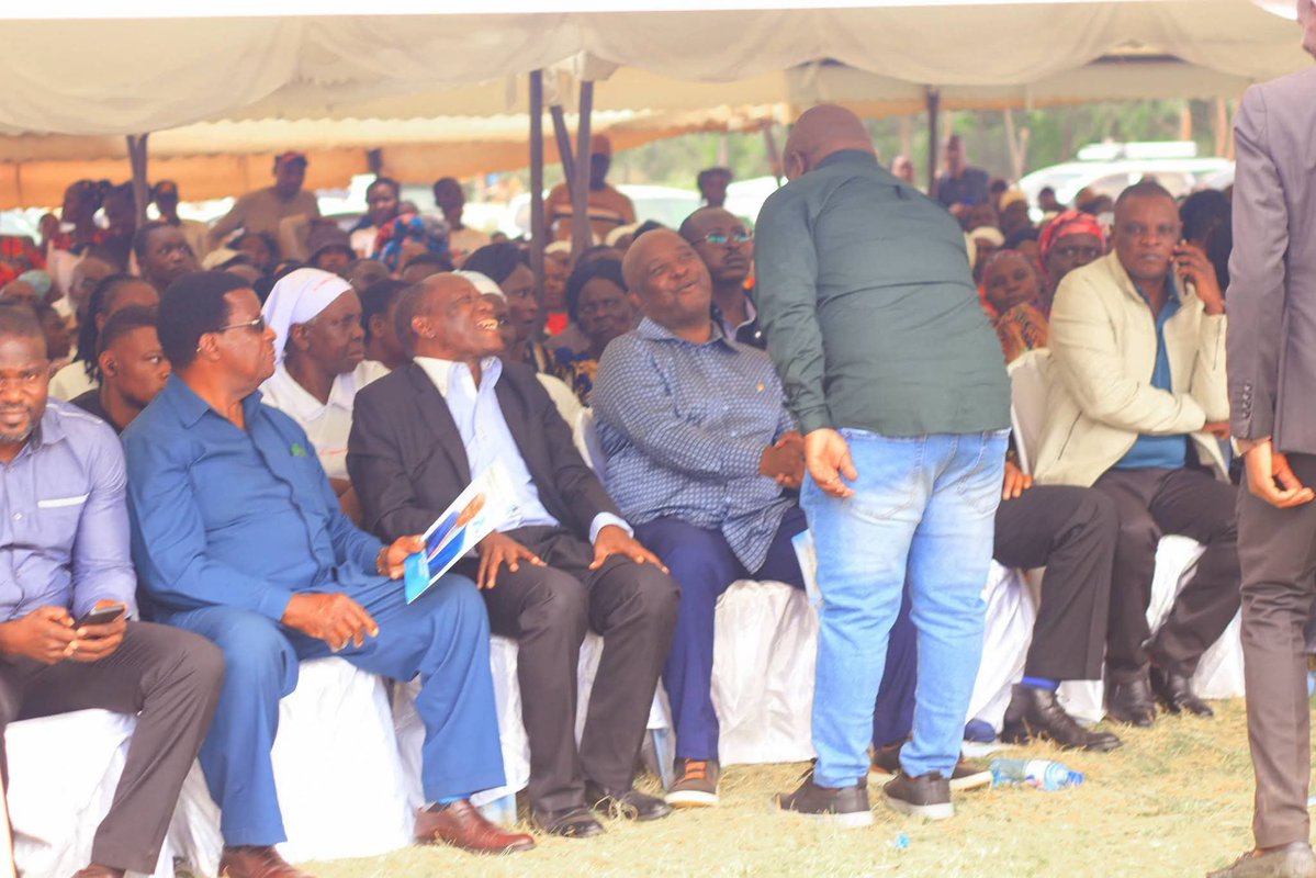 DrPatrickSaisi's tweet photo. I joined family, friends and mourners at the funeral service of the late Mzee Thomas Mayavi in Shiru Ward, Tiriki East Sub County, to pay my final respects to a remarkable man whose wisdom and guidance touched many lives.

Mzee Mayavi, the father of former KUPPET Vihiga Branch Executive Secretary Fred Mayavi and Kenya Forest Research Institute Legal Officer Ms. Linet Mayavi, was not only a respected elder but also my mentor and advisor. His counsel, humility and commitment to the community left a lasting impact on my life and the lives of many others.

In my remarks, I mourned the late Mzee Mayavi and celebrated the values he stood for.
I also urged the management of Kaimosi Friends University to embrace meaningful engagement with local professionals and stakeholders whenever making major institutional decisions, such as relocating key schools from the main campus, so as to foster understanding, inclusivity, and harmony within the community.

The service was attended by former National Police Service Commission Chairman Johnstone Kavuludi, Vihiga Senator Godfrey Osotsi, Hamisi Member of Parliament Dr. Charles Gimose, among other leaders, as we stood together in solidarity with the bereaved family.

May the soul of Mzee Thomas Mayavi Rest in Eternal Peace and may God grant his family strength and comfort during this difficult time.
