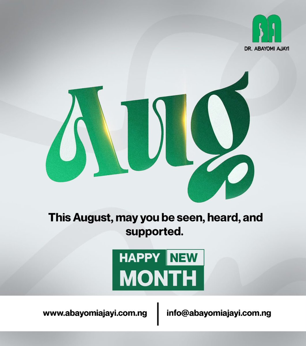 DrAbayomiAjayi's tweet photo. Cheers to a month where you have support and care in abundance. Wishing you and yours a happy new month.

#DrAA #FertilityAdvocacy #FibroidCare #NewMonth https://t.co/Aot7mThQB0